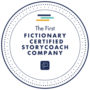 Fictionary Certified StoryCoach Company Badge - Editing Services